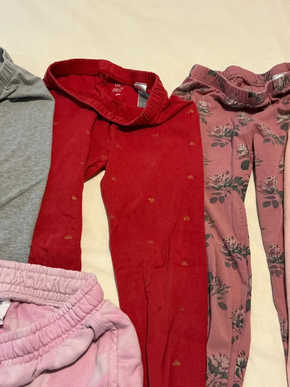 Gap Kids girls long pants  Pink thick lined for winter pant, shorts size S (6-7)